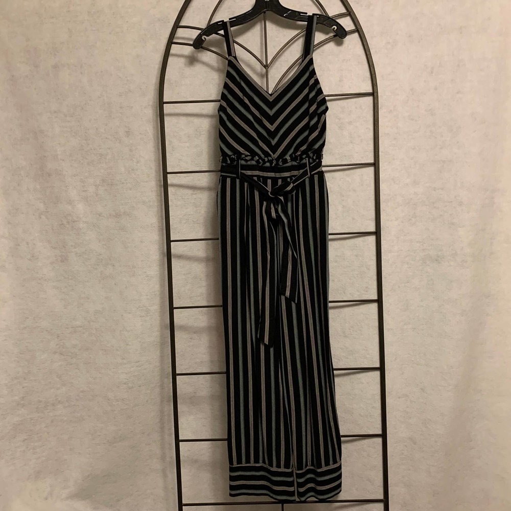 Harper Heritage‎ Striped Jumpsuit Juniors Size M